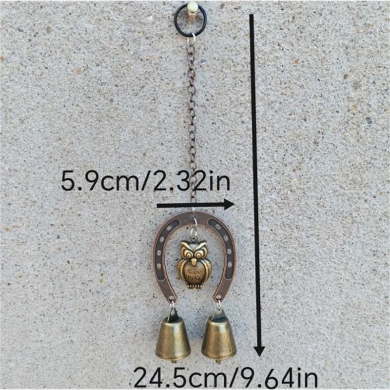 Lucky Horseshoe Wind Chime Wit - Boho Wind Chimes avis et prix