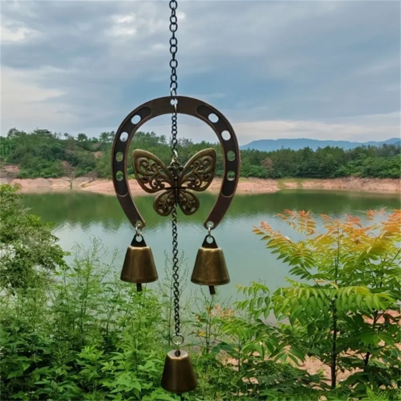 Lucky Horseshoe Wind Chime Wit - Boho Wind Chimes avis et prix
