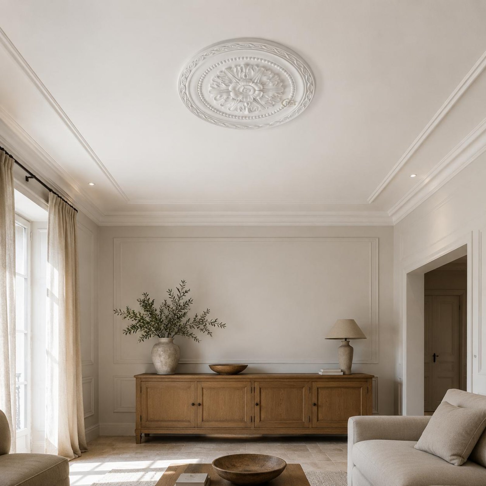 Ceiling Medallion Lightweight  - Home Decor In avis et prix