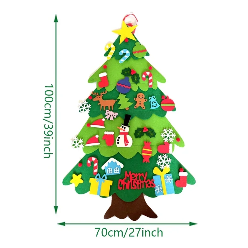 Kids DIY Felt Xmas Tree Set Ch - Home Xmas Decor Ideas avis et prix